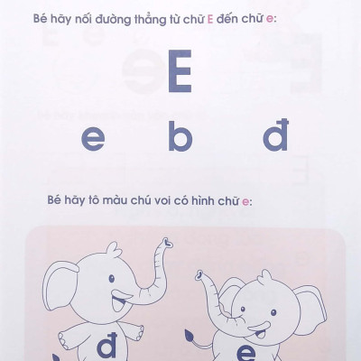 Vở Nhận Biết Và Tập Viết ABC Qua Các Trò Chơi Trí Tuệ - Tập 2 (Từ 4-6 Tuổi) (Tái Bản)