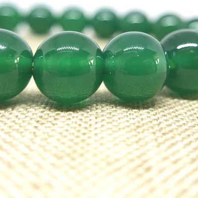 VÒNG TAY ĐÁ MÃ NÃO XANH LÁ 8MM