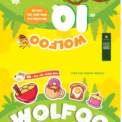 WOLFOO IQ Rèn Luyện Khả Năng Sáng Tạo Cùng Bé – Các Loại Đồ Ăn