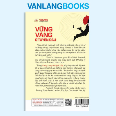 Sách - Vững Vàng Ở Tuyến Đầu - Văn Lang