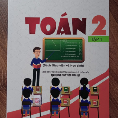 Sách - Toán 2 tập 1 - Sách giáo viên và học sinh (Theo chương trình tiểu học mới)