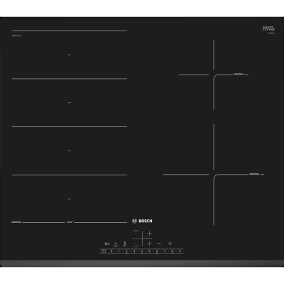 Bếp từ Bosch PXE631FC1E (2 vùng nấu + 1 vùng đa điểm) Hàng Chính Hãng