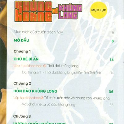 Truyện Tranh Tri Thức Khoa Học - KHỦNG HOẢNG VỀ KHỦNG LONG (Bản in màu)