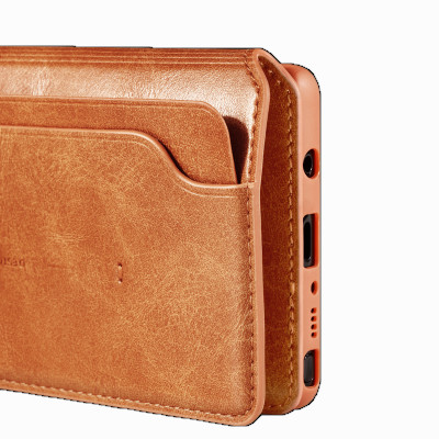 Bao da thể thao chống sốc cho Samsung Galaxy S10e hiệu XUNDD Gra Series có ngăn đựng thẻ Card ATM visit cao cấp Bảo vệ toàn diện 360 độ, Smartsleep thông minh - hàng nhập khẩu