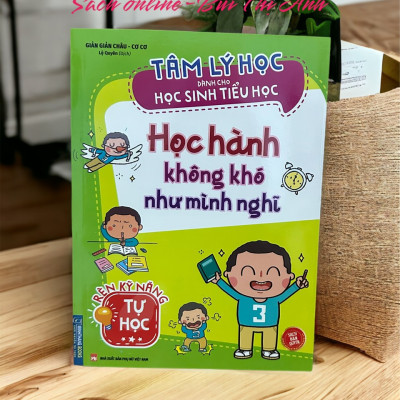 Sách - Bộ 6 cuốn Tâm Lý Học dành cho Học Sinh Tiểu Học-Rèn kỹ năng Tự học, Làm chủ bản thân, Đối mặt với thất bại, Quản lý cảm xúc, Tự bảo vệ bản thân