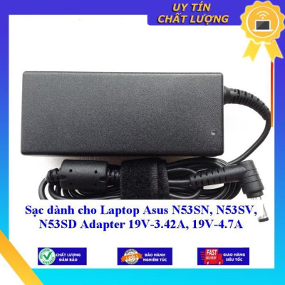 Sạc dùng cho Laptop Asus N53SN N53SV N53SD Adapter 19V-3.42A 19V-4.7A - Hàng Nhập Khẩu New Seal