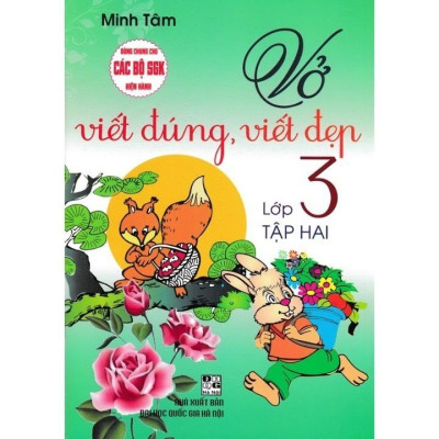 Sách - Combo Vở Viết Đúng, Viết Đẹp Lớp 3 (Dùng Chung Cho Các Bộ SGK Hiện Hành, Bộ 2 Cuốn) (HA-MK)