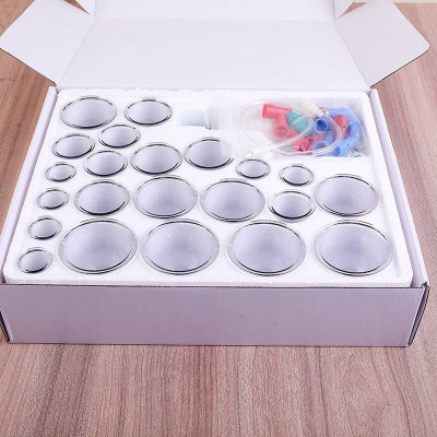 Bộ giác hơi không lửa 24 ly, Bộ giác hơi 24 cốc loại tốt - Hàng Chính Hãng [Được đồng kiểm]