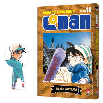 Sách - Thám Tử Lừng Danh Conan - Tập 10 - Bản Nâng Cấp - Tặng Kèm Bookmark