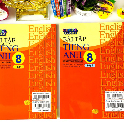 Sách - Bài Tập Tiếng Anh 8 Cơ Bản Và Chuyên Sâu (Global Success) - ndbooks