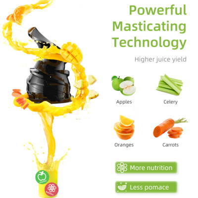 Máy ép trái cây tốc độ chậm Biolomix SJ-017,  chất liệu vỏ nhựa Tritan an toàn, dễ vệ sinh- Hàng chính hãng