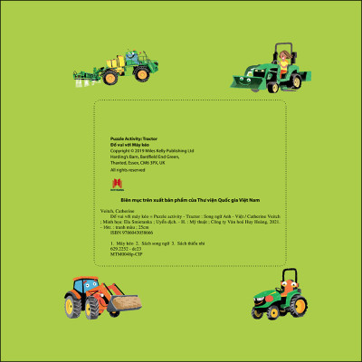 Puzzle Activity - Tractor : Đố Vui Với Máy Kéo (Song Ngữ Anh - Việt)