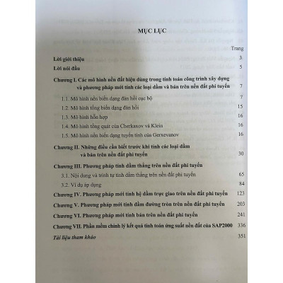 Sách - Mô Hình Nền Đất Và Phương Pháp Mới Tính Các Loại Dầm Và Bản Trên Nền Đất Phi Tuyến - NXB Xây Dựng