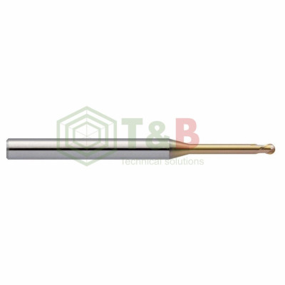 Dao Cầu Cổ Dài R0.4 x 6 x 50L Union Tool Model HSLB2008-060,Dao phay ngón gia công sau nhiệt