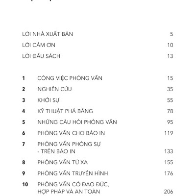 Sách - Nghệ Thuật Phỏng Vấn - Một Hướng Dẫn Dành Cho Các Nhà Báo Và Người Làm Nội Dung Chuyên Nghiệp