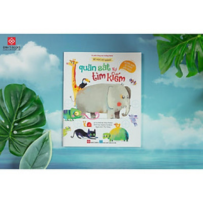 Sách - Bé Học Kỹ Năng Quan Sát Và Tìm Kiếm Cho Bé 3-6 Tuổi - Đinh Tị Books