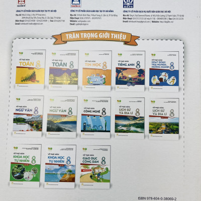 Sách - Vở thực hành Tiếng Anh lớp 8 (HB)