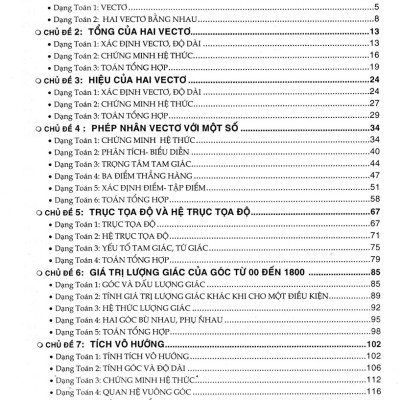 PHƯƠNG PHÁP GIẢI CÁC CHỦ ĐỀ CĂN BẢN HÌNH HỌC 10 (BIÊN SOẠN THEO CHƯƠNG TRÌNH GDPT MỚI)