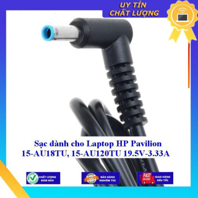 Sạc dùng cho Laptop HP Pavilion 15-AU18TU 15-AU120TU 19.5V-3.33A - Hàng Nhập Khẩu New Seal