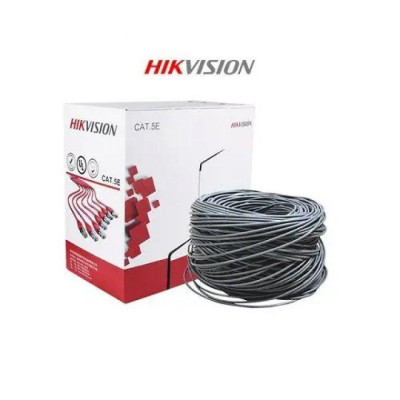 Dây cáp mạng CAT5E Hikvision DS-1LN5E-S - Hàng chính hãng
