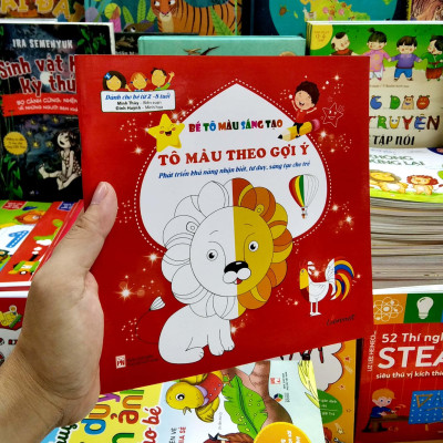 Bé Tô Màu Sáng Tạo - Tô Màu Theo Gợi Ý