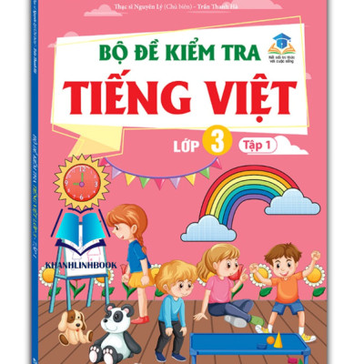Sách - Combo Bộ đề kiểm tra Tiếng Việt lớp 3 tập 1 + 2
