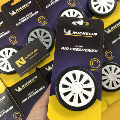 Sáp Thơm  Ô Tô MICHELIN Khử Mùi Xe Hơi Cao Cấp - Michelin Organic Can Air Freshener (Hàng Chính Hãng) mùi hương bubble gum