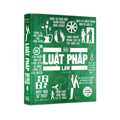 (Bìa cứng, in màu toàn bộ) LUẬT PHÁP - KHÁI LƯỢC NHỮNG TƯ TƯỞNG LỚN - DK - Lê Hương Ly dịch