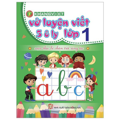 Vở Luyện Viết 5 Ô Ly Lớp 1 (Chân Trời)