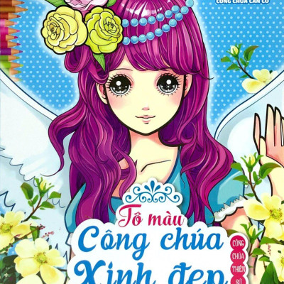 Bộ Sách Tô Màu Công Chúa Xinh Đẹp (Bộ 6 Cuốn) (Tái Bản 2024)