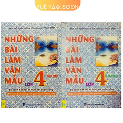 Sách - Những bài làm văn mẫu lớp 4 (Kết nối tri thức với cuộc sống)