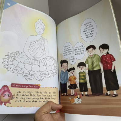 [In màu toàn bộ] ĐỨC PHẬT Ở ĐÂU - Việt Nam Tốt Đẹp - NXB Hồng Đức.