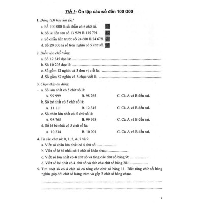 Sách Bài tập hay và khó toán 4 tập 1 (dùng chung cho các bộ sgk hiện hành )HA-MK