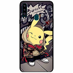 Ốp lưng dành cho Samsung A20s mẫu Pikachu