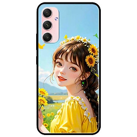 Ốp lưng cho Samsung A14 - A24 - A34 - A54 - A15 - A25 - A35 - A55 - Mỹ Nữ Áo Vàng - Hàng Chính Hãng