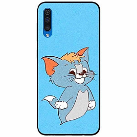 Ốp lưng dành cho Samsung A30s mẫu Thần Mèo Nền Xanh