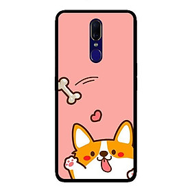 Ốp lưng dành cho Oppo F11 Cún Love Xương - Hàng chính hãng