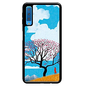 Ốp in cho Samsung Galaxy A7 2018 Cô Đơn - Hàng chính hãng