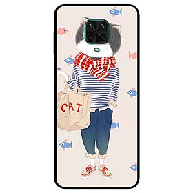 Ốp lưng dành cho Xiaomi Redmi 9s - 9 Pro - 9 Promax mẫu Người Mèo