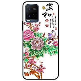 Ốp lưng dành cho Vivo Y21 - Vivo Y21s mẫu Hoa Mẫu Đơn