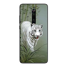 Ốp Lưng in cho Xiaomi Redmi K20 Mẫu Nền Hổ Mẫu 4 - Hàng Chính Hãng