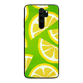 Ốp Lưng in cho Xiaomi Redmi Note 8 Pro Mẫu Chanh Vàng - Hàng Chính Hãng