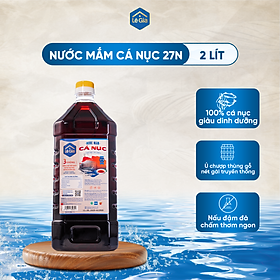 Nước mắm cá Nục Lê Gia- Can 2L