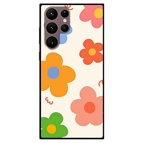 Ốp lưng dành cho Samsung S22 - S22 Plus - S22 Ultra - Hoa Màu Sắc Vàng