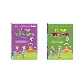 Sách - Global Success - Bài Tập Tiếng Anh Lớp 3 - Có Đáp Án - Combo 2 Tập - Minh Thắng