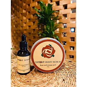 Dầu dưỡng thể hoa hồng Karose Tender (30ml)