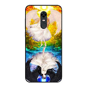 Ốp Lưng in cho Xiaomi Redmi 5 Plus Mẫu Thiên Thần Ác Quỷ - Hàng Chính Hãng