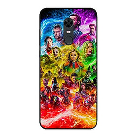 Ốp Lưng in cho Xiaomi Redmi 5 Mẫu Biệt Đội Siêu Anh Hùng̣ - Hàng Chính Hãng