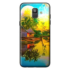 Ốp lưng cho Samsung Galaxy A6 2018 cảnh quê 1 - Hàng chính hãng