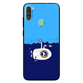 Ốp lưng dành cho Samsung Galaxy A11 mẫu Thỏ Lặn